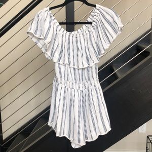 Off the shoulder romper